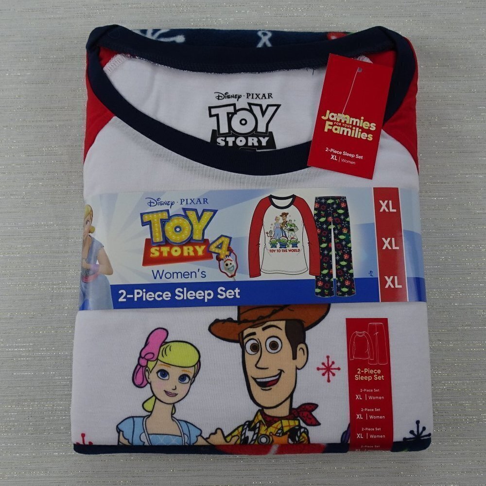 NWT Disney Toy Story 4 2-PC Women's Pajama Set - Picture 6 of 6